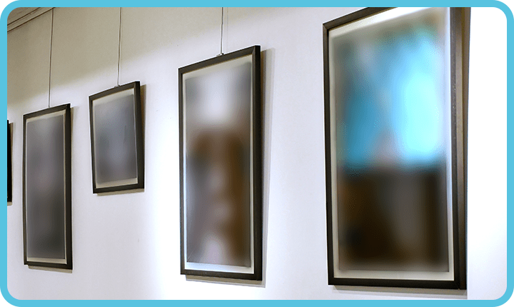 写真：原画展示会のイメージ